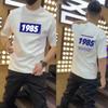 Camiseta Familiar de Verano para Pareja Hombres y Mujeres Año 240g Algodón Logo Personalizado Cuello Redondo Marca de Moda Manga Corta Camiseta Básica