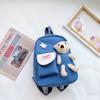 Mochila escolar jardín de niños coreana caricatura oso lindo gran capacidad nailon impermeable mochila para niños mochila de viaje moda