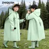 Impermeable Infantil para Estudiantes de Primaria y Secundaria, Especial para Niños y Niñas, Ropa Impermeable, Poncho, Impermeable para Bebé con Ala Engrosada