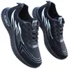 Sapatos Masculinos Primavera Novo Estilo Coreano Tênis de Corrida Comércio Exterior Transfronteiriço Novos Sapatos Masculinos Leve Respirável Solado Macio Sapatos Esportivos