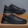 Zapatos de Hombre 2024, Modernos y Casuales, Zapatos Blancos de Cuero Realmente Súper Suave, Zapatos de Cuero para Hombre, Zapatos de Suela Blanda, Zapatos Elásticos Ligeros