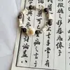 Pulseira Original de Sândalo Zen Toque de Luxo Vagem de Lótus Novo Ornamento Versátil Chinês Estilo Chinês Estilo Antigo Pulseira de Contas Acessórios