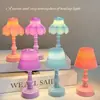 Lámpara de Mesa Pequeña Creativa Retro Luz de Noche de Mesita de Noche de Dormitorio Lámpara de Mesa Pequeña de Escritorio Luz Ambiental Decorativa Regalo de Cumpleaños
