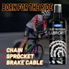 Lubricante para cadenas de bicicleta y motocicleta KineShineX, lubricante profesional para cadenas, apto para piñones