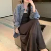 Primavera Verano 2026 Nuevo Estilo Super Atractivo Especialmente Hermoso Ligero Persona Kochi Vestir Vestido Conjunto de Dos Piezas Mujer