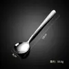Colher Elegante de Aço Inoxidável 316, Colher de Sobremesa de Alta Qualidade, Colher Pequena Redonda para Comer, Colher de Sopa Redonda Espessa para Venda no Atacado de Fábrica