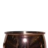 Taza mula dorada brillante europea de Moscú, acero inoxidable, color sólido, metal chapado en cobre, copa de vino, copa de bar de cóctel
