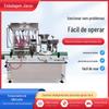 Vinagre de maçã beleza vinagre suco bebida máquina enchimento líquido garrafa de vidro xarope líquido oral pode máquina equipamento