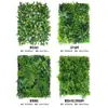 Muro de Plantas Artificiales Decoración de Muro de Plantas Verdes Plantas Verdes Falsas Flores y Plantas de Plástico Césped de Sala de Estar Interior Pared de Fondo Exterior