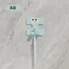 Gancho Eléctrico para Cepillo de Dientes con Gancho de Rompecabezas Divertido y Lindo Montado en la Pared del Baño Gancho para Tocador Sin Taladro