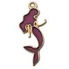 Pingente de Liga Gotejante de Óleo Tubarão Oceânico Estrela do Mar Sereia Golfinho Acessórios DIY para Pulseira Colar Pingente