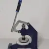 Corte Manual de Amostras com Prensa Mengze Testador de GSM de Tecido Amostrador de Disco Redondo Amostrador de Papel Fabricante de Instrumentos de Amostragem de Tecido