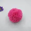 Pelota de Felpa Estándar de Lana de 7 cm Pelota DIY Hecha a Mano Accesorios para Ropa Caja Bufanda Accesorios para Zapatos y Sombreros 1 Pieza