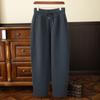 Calças 100% Caxemira para Homens, Calças Casuais Novas para Outono e Inverno de 2025, Calças Esportivas Espessas, Calças de Lã Tricotadas Slim-Fit para Roupa Exterior