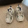 Zapatillas para Mujer 2026 Primavera y Otoño Nuevas de Moda Versátiles Suela Gruesa Ligeras Cómodas Transpirables Zapatillas para Correr para Personas Menudas
