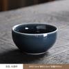 Juego de Taza Maestra Celadón Fijo A5L Cerámica Esmalte de Craquelado de Hielo Taza de Té Piezas de Apertura Puede Elevar Taza de Té Kung Fu Productos de Taza Construida