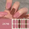 ZA Pegatina para Uñas Pegatina Completa Pegatina para Uñas Película de Aceite para Uñas para Uñas de Mano Herramientas para Uñas Impermeable y Duradera