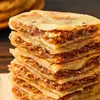 Pastel de Res Hojaldre Desayuno Comida Instantánea Producto Semi-Terminado Comida Instantánea Conveniente Panqueque para Comer con la Mano Congelado Res con Pimienta Negra