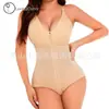 Fornecimento Direto da Fábrica de Modeladores de Corpo Popular Europeu e Americano de Peça Única, Aperto da Cintura, Levantamento dos Glúteos, Modelagem Corporal Justa, Modeladores para Mulheres Gordas Plus Size