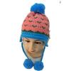 Sombrero de Invierno Nuevo para Niños Sombrero de Perro Sombrero de Conejo Sombrero de Orejas Sombrero de Lana Tejido para Niños Cálido Lindo a Prueba de Frío