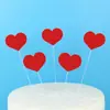Decoração de Bolo EVA Amor Acessórios para Decoração de Bolo Plug-in de Decoração de Bolo Balão EVA Bandeira de Decoração de Bolo