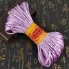 No. 5 20m DIY Nudo Chino Tejido a Mano Hilo Cable Coreano Pulsera Collar Cuerda Trenzada Resistente al Desgaste Grueso 2.5mm