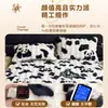 Par de Fronhas de Pelúcia de Pelo de Coelho para Inverno, Fronhas Espessadas de Veludo Leite, Enchimentos de Almofada de Fleece Coral, Peça Única