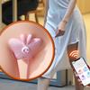 Novo produto borboleta rosa APP feminino desgaste divertido ovo marido e mulher suprimentos feminino clitóris massagem masturbador atacado