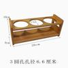 Suporte de copo de vinho de bambu Copo de bala Copo de licor Dispensador de vinho criativo Suporte para copo de água Rack de armazenamento de copo Rack de drenagem