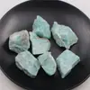 Venta al por mayor de comerciantes piedra Tianhe piedra en bruto grava de piedra de cristal azul claro grava de paisaje azul cielo en stock