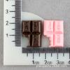 Accesorios de resina de chocolate con simulación de LECHE, mordedura de comida, juego de bricolaje, crema, pegamento, accesorios de carcasa de teléfono móvil, material de horquilla