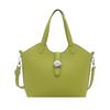 Bolsa Vintage Feminina Grande Capacidade 2025 Primavera e Verão Nova Versátil Bolsa Transversal Casual Portátil Trabalho Deslocamento Sacola Tote