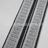 Dongguan Yushun produce una correa de muñeca electrostática de 18 mm hecha de banda elástica de nailon conductor de fibra plateada con buena conductividad.