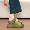 Sandalias de Nuevo Estilo para Mujer, Ropa de Verano para Exteriores, Chanclas de Playa de Suela Suave, Zapatos Casuales Versátiles de Suela Gruesa, Cómodos, Modernos, para Uso Diario, Antideslizantes, 2026
