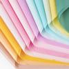 Papel de embrulho de flores de papel de neblina, cor sólida, à prova d'água, papel de embrulho de buquê Hansu, papel Ouya, material de florista faça você mesmo