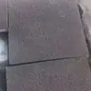 Fábrica de pedra lisa Lu ash Chapa preta de gergelim Tijolo de pedra moída cinza preto Piso de placa de superfície de fogo Lu Ash Shandong