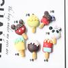 Diy Simulación Helado Pequeño Accesorios de Joyería Hechos a Mano Helado de Panda Gota de Pegamento Carcasa de Teléfono Móvil Belleza Accesorios para el Cabello de Niños Material