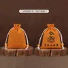 Bolsas de Tela de Bendición Estilo Chino al por Mayor, Bolsitas Pequeñas Vacías con Cordón, Bolsas para Regalo de Joyería, Bolsas de Almacenamiento, Bolsas Organizadoras