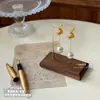 Suporte de Exibição de Joias de Noz Suportes de Exibição de Joias Exibição de Colares Brincos Anéis Brincos Suporte de Exibição
