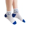 Calcetines Infantiles de Oso de Dibujos Animados para Primavera y Otoño para Niños y Niñas, Calcetines de Caña Media, Calcetines Modernos de Dibujos Animados, Calcetines para Estudiantes al por Mayor
