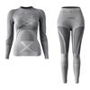 Ropa de Polipropileno de Secado Rápido para Otoño e Invierno Ropa Interior de Esquí para Mujer Ropa Térmica de Compresión que Absorbe la Humedad para Montañismo y Esquí al Aire Libre