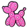 Nuevos dijes para zapatos de agujero de oso de globo transfronterizos, dijes de flores para zapatos, accesorios de dijes para zapatos de jardín DIY, venta al por mayor en plataformas transfronterizas