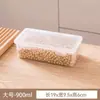 Frascos sellados para granos integrales almacenamiento de cocina grado alimenticio productos secos frascos de plástico transparente cajas frascos para almacenamiento de té y refrigerios
