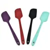 Espátula de Silicone Padrão Europeu Conjunto de Quatro Peças Ferramentas de Confeitaria Espátula de Creme Integrada Conjunto Raspador de Bolo para Cozinha Doméstica