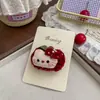 Pinza para el Cabello con Lazo Brillante de Conejito Dibujo Animado Conejo Gato Accesorios para el Cabello Dulce Goma para el Cabello de Niños Versátil Adorno para la Cabeza Cuerda para el Cabello