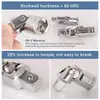 Conector Giratorio Cardán Universal Socket Cardán 1/2-3/8-1/4 Grado Industrial Grande, Mediano, Pequeño Volante Reparación de Automóviles