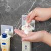 Estante de ducha para baño, impermeable, a prueba de humedad, sin perforaciones, estante de almacenamiento, diseño montado en la pared, soporte para champú y desinfectante de manos