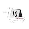 Tablero de mesa mesa reservada tablero de mesa reservada tablero de introducción de mesa tablero de reserva de mesa tablero de reserva de mesa tablero para no fumadores tablero de impresión