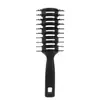 Pente de Massagem Vazado para Penteados para Trás, Pente de Nove Fileiras para Homens, Pente de Plástico Grande para Alisar Cabelo do Couro Cabeludo Atacado