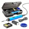Soldador de estaño USB portátil recargable de 5V8W sin cable para soldadura y reparación, Mini juego de soldador doméstico con batería de litio